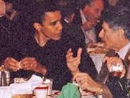 Obama With Edward Said Probably Discussing Israel